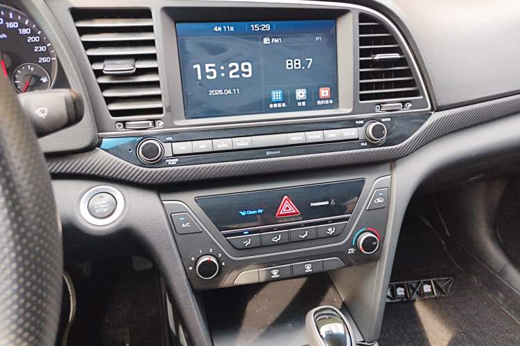 Used Hyundai Elantra (6th Generation / Lingdong) 2018 1.4T Dual-Clutch Xuan Dong · Dynamic Edition Audio And AC Panel