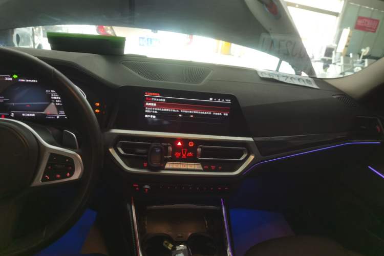 Used BMW 3 Series 2020 Restyled 325i M Sport Night Edition Package Audio And AC Panel