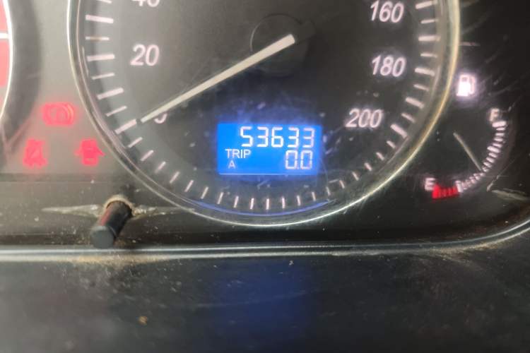 Used BAIC Weiwang M20 2014 1.5L practical type BJ415A Odometer Close Up