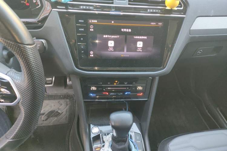 Used Volkswagen Tiguan X 2021 330TSI Two-Wheel Drive Enjoyment Version Audio And AC Panel