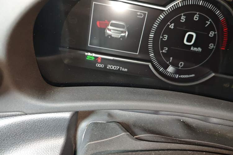 Used Subaru BRZ 2022 2.4L Manual Version Odometer Close Up