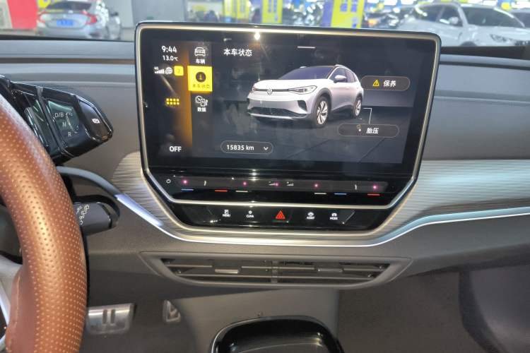 Used Volkswagen ID.4 CROZZ 2022 Pure Edition Limited Edition Audio And AC Panel