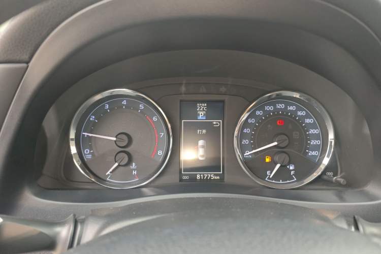 Used Toyota Levin 2018 185T CVT Luxury Edition China V Standard Instrument Cluster