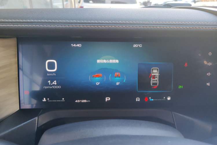 Used Tank 300 2021 Off-Road Edition 2.0T Conqueror Instrument Cluster