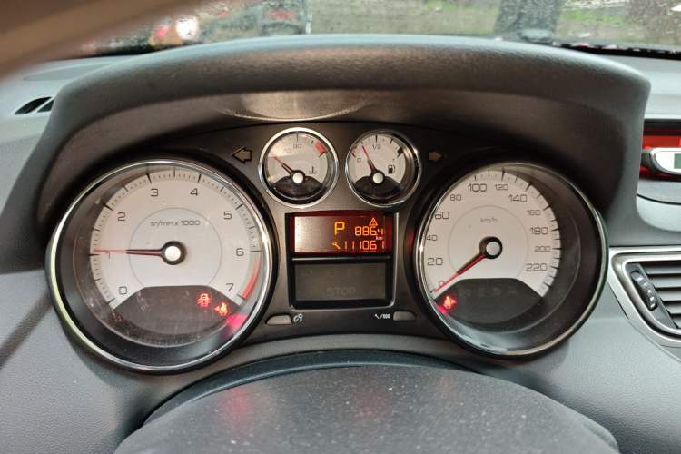 Used Peugeot 308 2014 Enjoy Edition Classic 1.6L Automatic Premium Model Instrument Cluster
