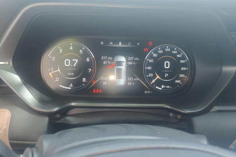 Used GAC Trumpchi GS4 2022 270T Automatic Smart Drive Technology Edition Instrument Cluster