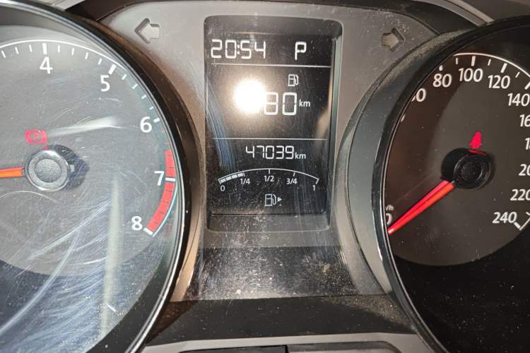 Used Volkswagen Lavida 2019 Lavida Start 1.5L Automatic Trendy Version China VI Standard Odometer Close Up