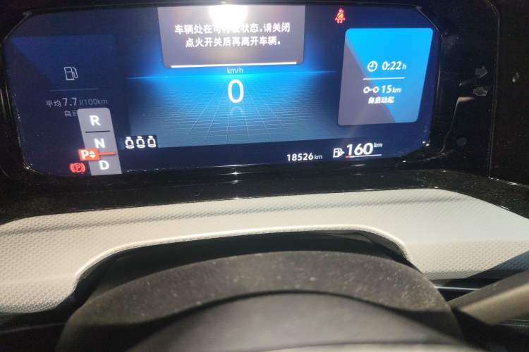 Used Volkswagen Golf 2023 Facelift 280TSI DSG Pro Odometer Close Up