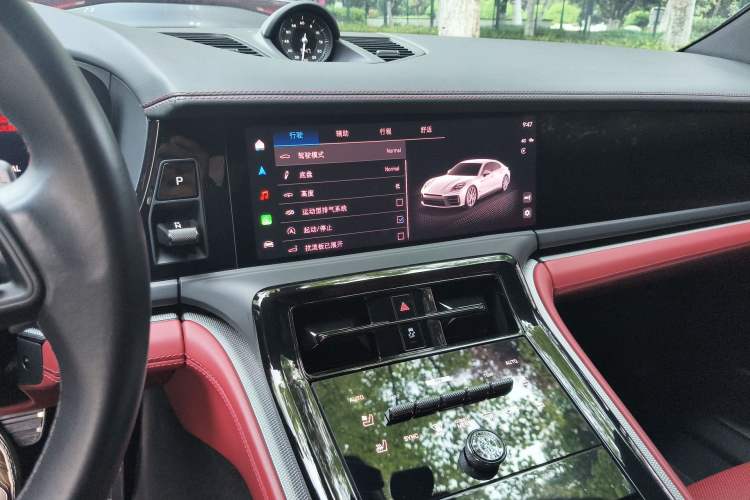 Used Porsche Panamera 2024 Panamera 2.9T Audio And AC Panel