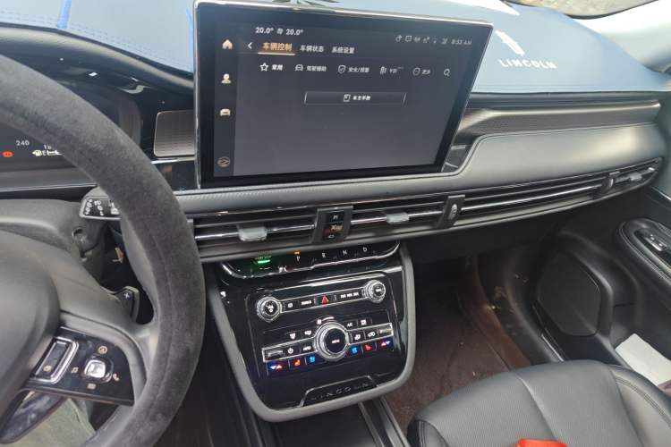 Used Lincoln Corsair 2022 Revised Version 2.0T Two-Wheel Drive Luxury Edition Audio And AC Panel