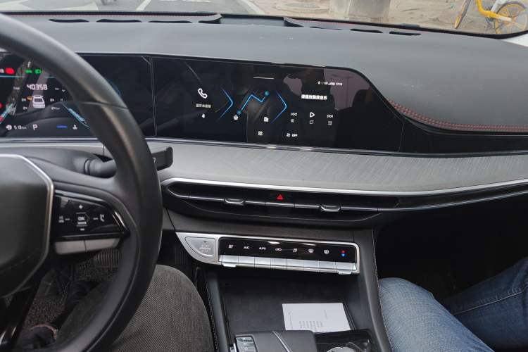 Used CHANGAN Eado 2023 Changan Edition PLUS Blue Whale NE 1.4T GDI DCT Prestige Version Audio And AC Panel