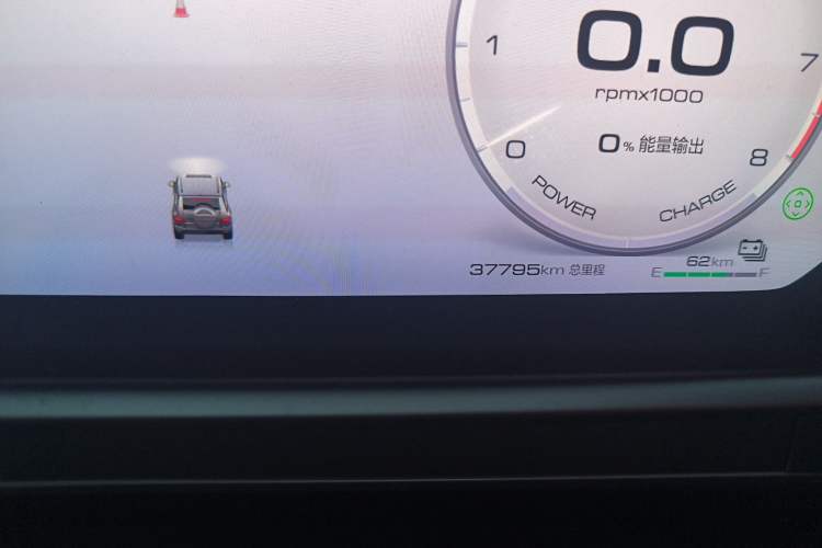 Used Tank 700 New Energy 2024 Hi4-T Extreme Edition Odometer Close Up