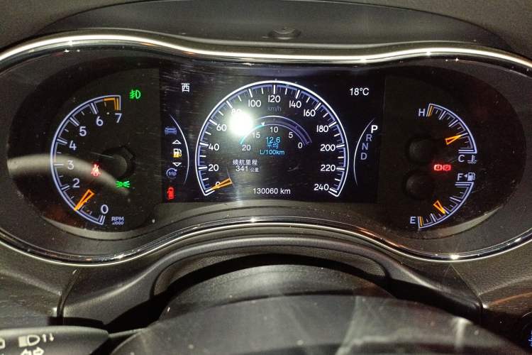 Used Jeep Grand Cherokee 2017 3.0L Elite Navigation Edition Instrument Cluster