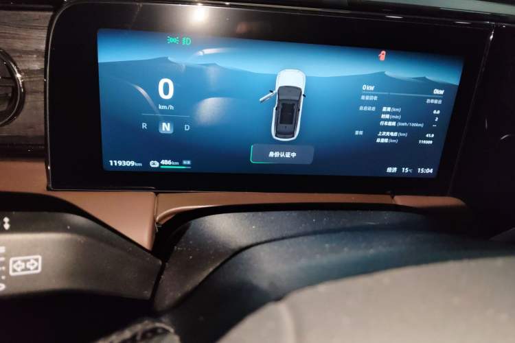 Used Leapmotor C11 2021 Deluxe Edition Odometer Close Up