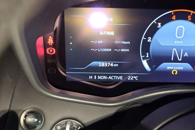 Used McLaren GT 2022 4.0T Standard Edition Odometer Close Up