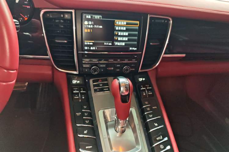 Used Porsche Panamera 2010 Panamera 3.6L Audio And AC Panel