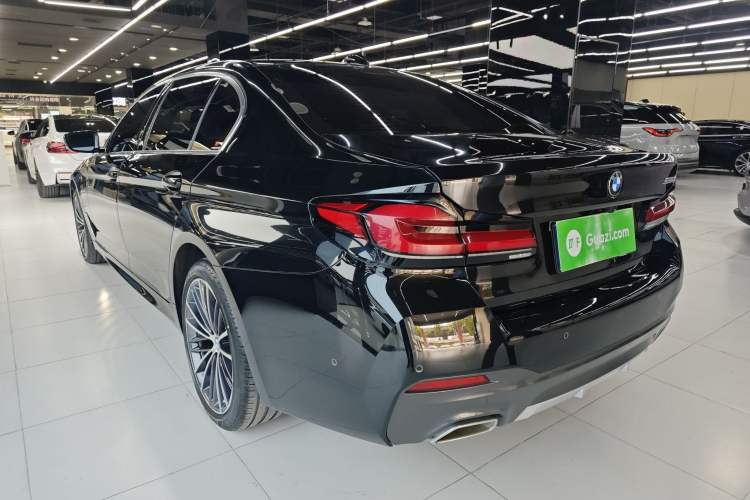 Used BMW 5 Series 2023 530Li Leading Model M Sport Package Rear Left 45 Deg