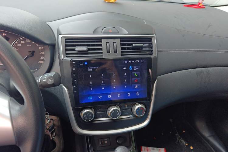 Used Nissan Tiida 2021 1.6L CVT Cool Edition Audio And AC Panel