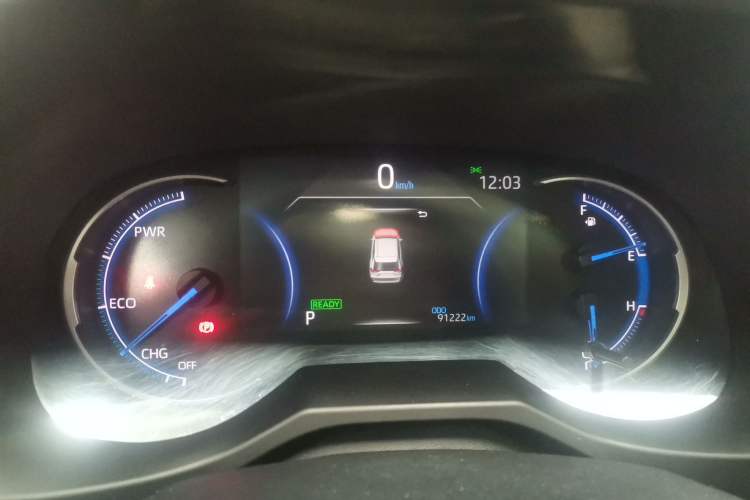 Used Toyota RAV4 2021 Revised Version Dual-Motor Hybrid 2.5L E-CVT Two-Wheel Drive Elite Edition