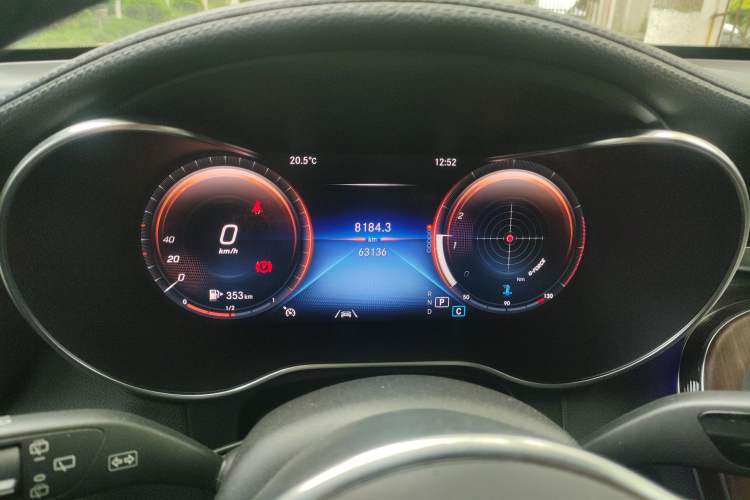 Used Mercedes-Benz GLC 2021 GLC 300 L 4MATIC Dynamic Model Instrument Cluster