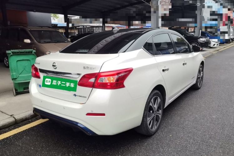 Used Nissan Sylphy EV 2018 ZhiZun Edition Rear Right 45 Deg