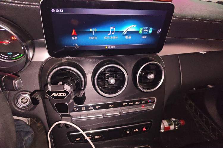 Used Mercedes-Benz C-Class 2019 C 260 L Sport Edition Audio And AC Panel