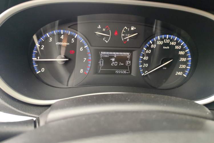 Used Venucia T90 2017 2.0L CVT Smart Edition Odometer Close Up