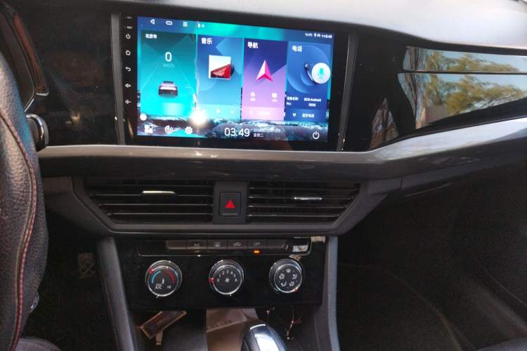 Used Volkswagen Bora 2019 Revised Version 1.5L Automatic Comfort Edition China VI Standard Audio And AC Panel