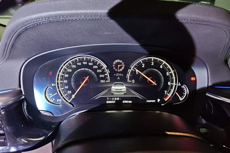 Used BMW 5 Series 2018 Facelifted 530Li Luxury Edition Premium Package Instrument Cluster