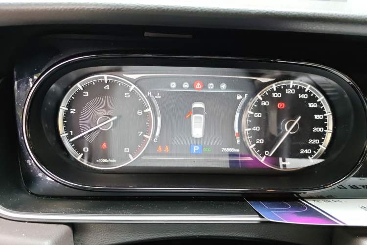 Used GAC Trumpchi M6 2019 270T Automatic Luxury Edition (7-seater) China V Standard Instrument Cluster
