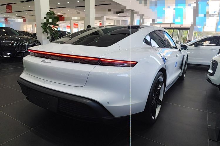 Used Porsche Taycan 2022-Year Updated Taycan Rear Right 45 Deg