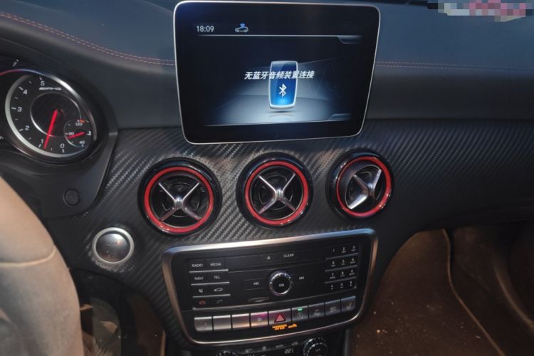 Used Mercedes-Benz A AMG 2017 Facelifted AMG A 45 4MATIC Audio And AC Panel