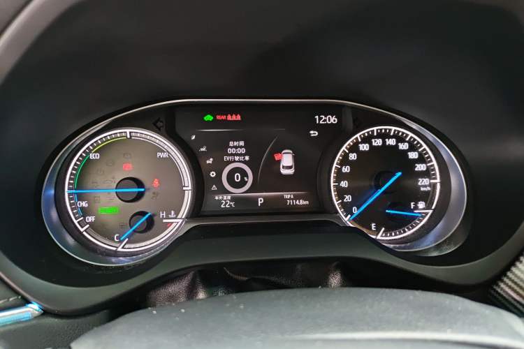Used Toyota Harrier 2022 Dual-Engine 2.5L CVT Two-Wheel Drive Luxury Edition Instrument Cluster