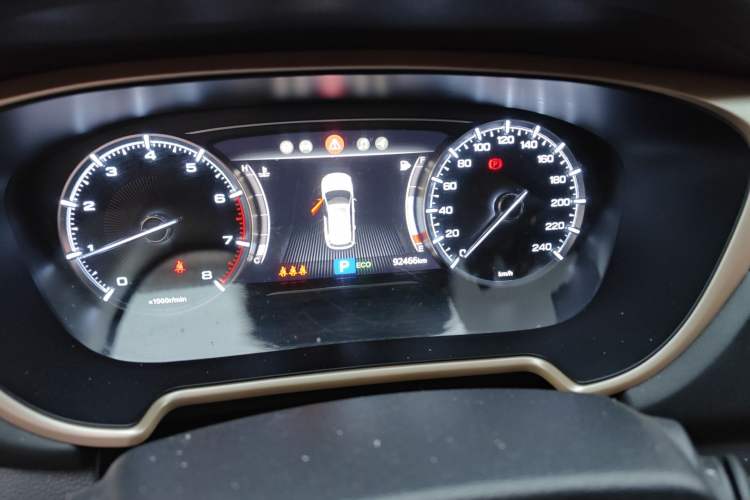 Used GAC Trumpchi GS5 2019 270T Automatic Luxury Edition Instrument Cluster