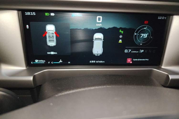 Used JETOUR Traveler 2025 2.0TD Automatic XWD Conquest Odometer Close Up