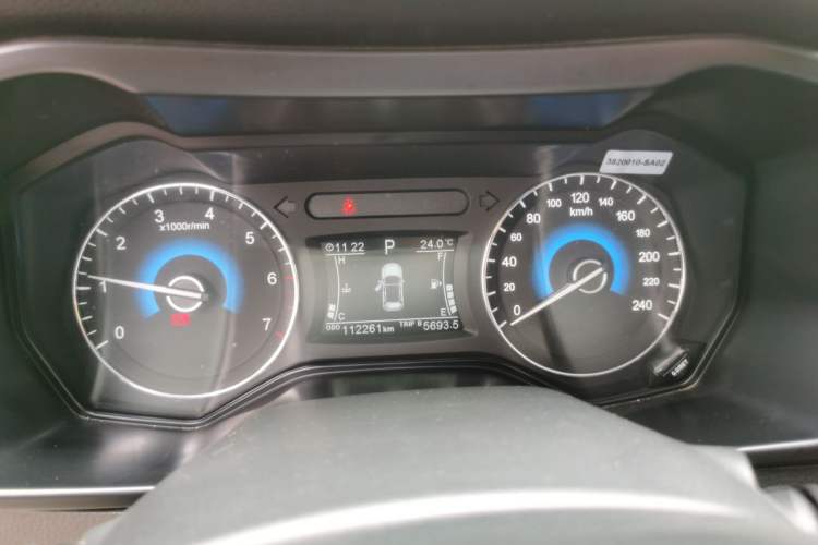 Used Dongfeng Fengon 580 2017 1.5T CVT Luxury Model Instrument Cluster