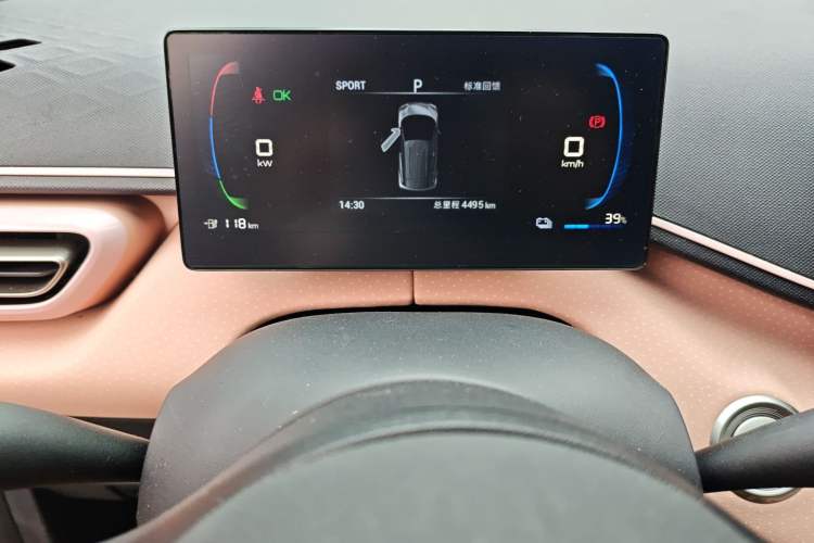 Used BYD Seagull 2024 Honor Edition 305km Dynamic Version Instrument Cluster