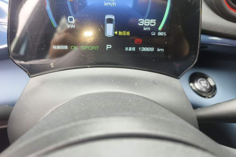 Used BYD Dolphin 2021 401km Knight Edition Odometer Close Up
