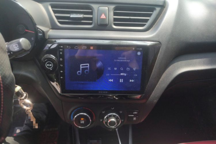 Used Kia K2 2012 Hatchback 1.4L Automatic Cool Edition Audio And AC Panel