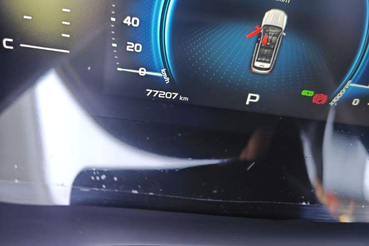 Used Geely Auto Emgrand X7 Sport 2020 1.8TD DCT Smart Connect PRO Odometer Close Up