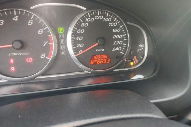 Used Mazda 6 2011 2.0L Automatic Fashion Edition Odometer Close Up