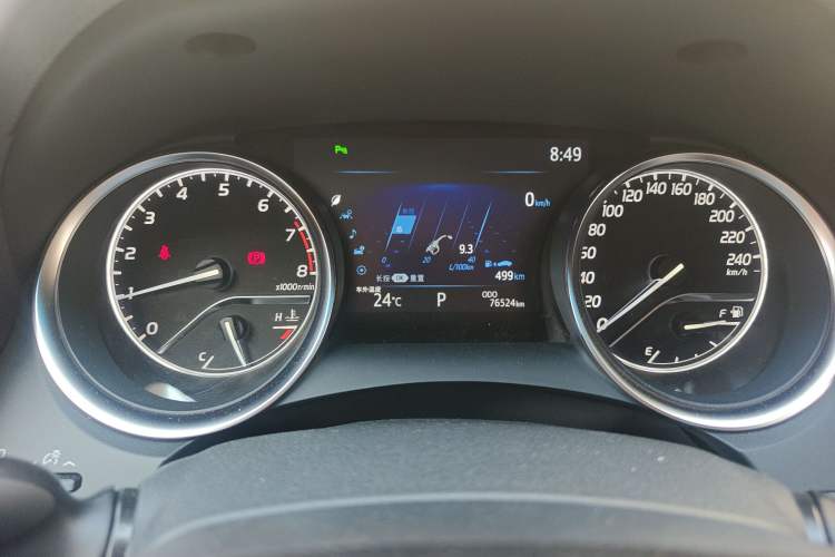 Used Toyota Camry 2019 2.5G Luxury Edition China VI Standard Instrument Cluster