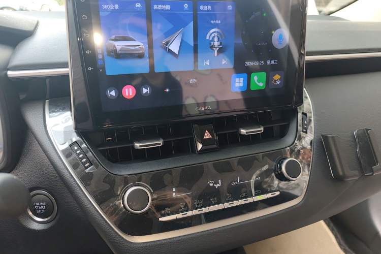 Used Toyota Corolla 2021 1.2T S-CVT Elite Edition Audio And AC Panel