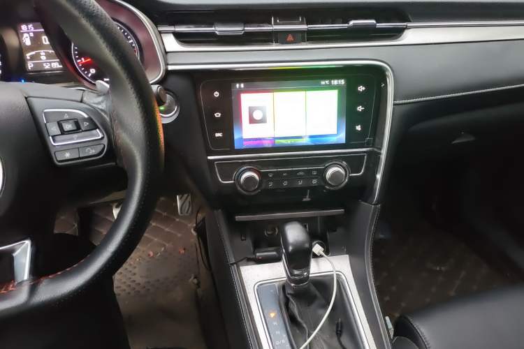 Used MG 6 2017 20T Automatic Luxury Smart Connect Version China V Standard Audio And AC Panel
