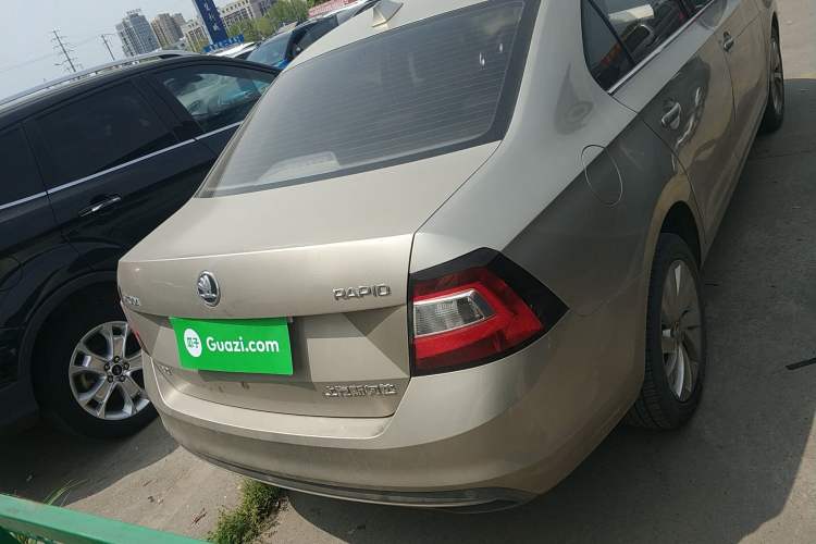 Used Skoda Rapid 2018 1.6L Automatic Comfort Edition Rear