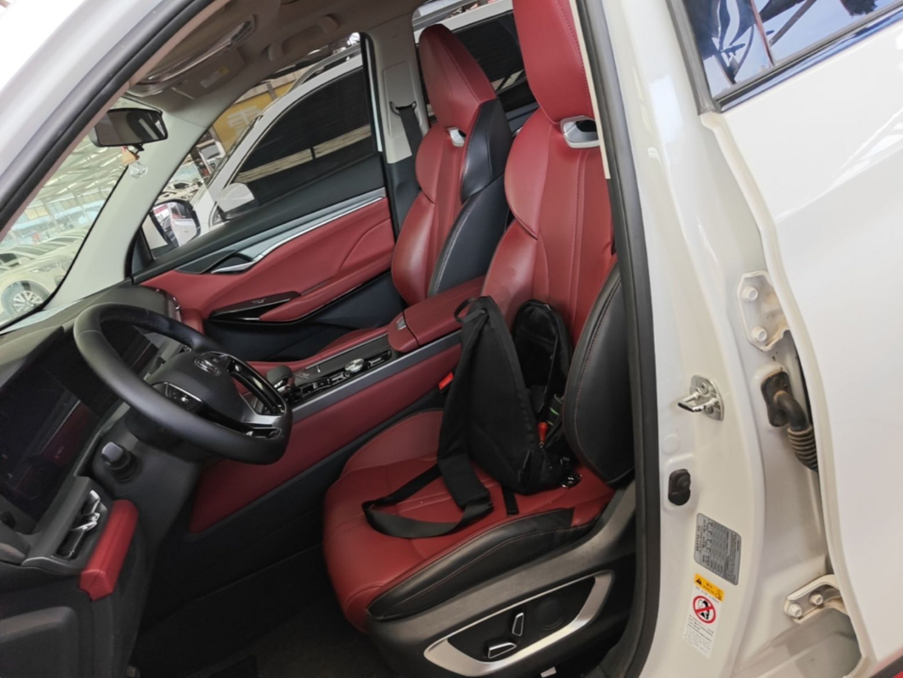Avant de la voiture