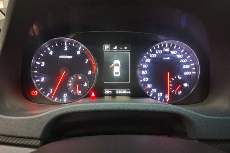 Used Hyundai Elantra (6th Generation / Lingdong) 2018 1.4T Dual-Clutch Xuan Dong · Dynamic Edition Instrument Cluster