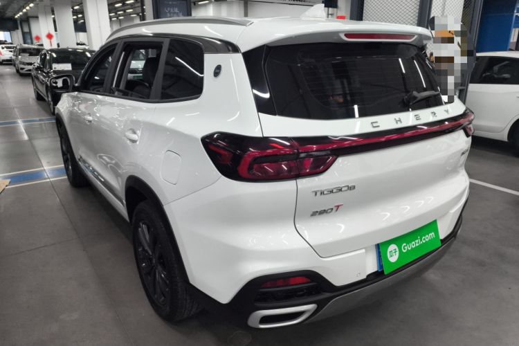 Used Chery Tiggo 8 2022 1.5 TCI Automatic Exclusive Edition 7-Seater Rear Left 45 Deg