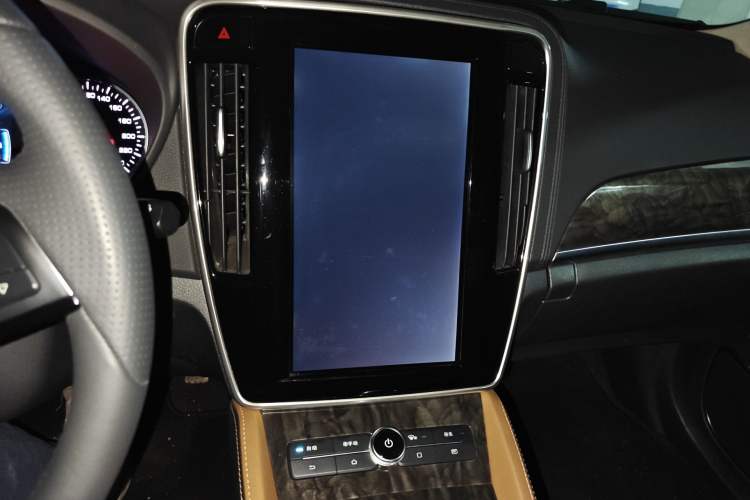 Used BYD Qin New Energy 2017 1.5T Luxury Model Audio And AC Panel