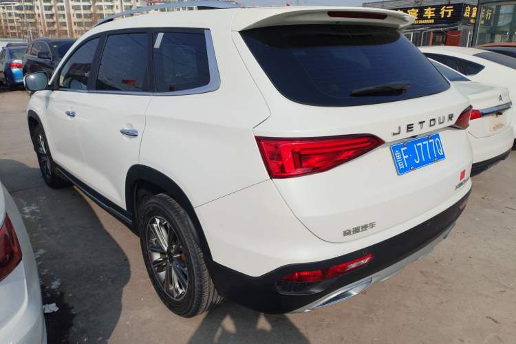Used JETOUR X90 2019 1.5T Automatic Enjoyment Model 6 Seats Emission Standard China V Rear Left 45 Deg